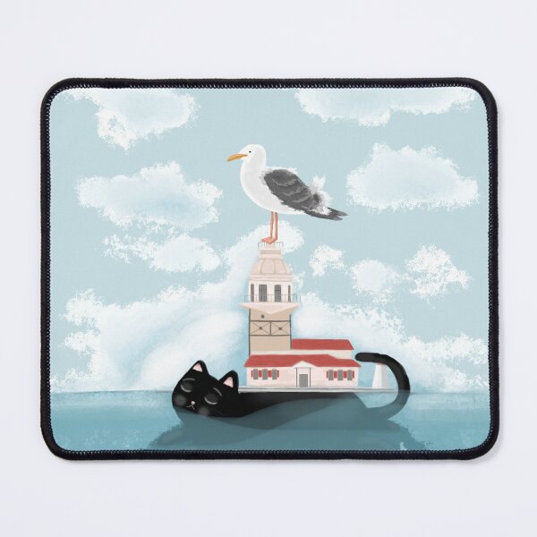 Item preview, Seagull and Maiden's Tower / Istanbul Maiden's Tower designed and sold by studiotomris.