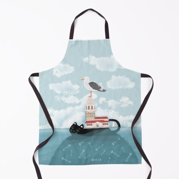 Item preview, Seagull and Maiden's Tower / Istanbul Maiden's Tower designed and sold by studiotomris.