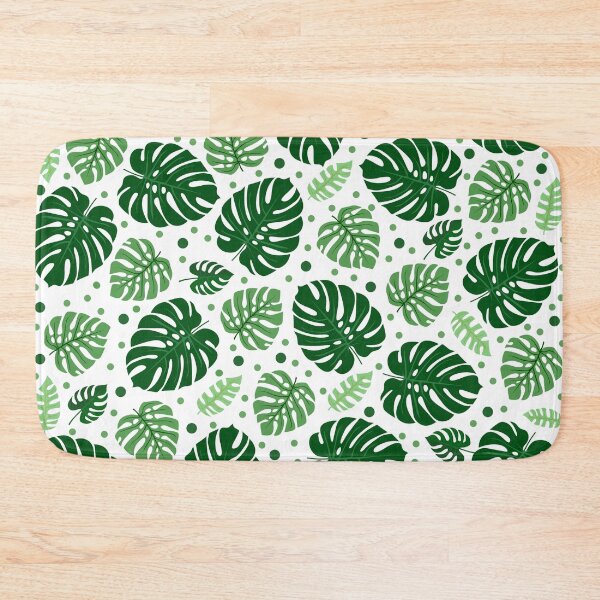 Item preview, Green Monstera Leaf Pattern designed and sold by alifart.