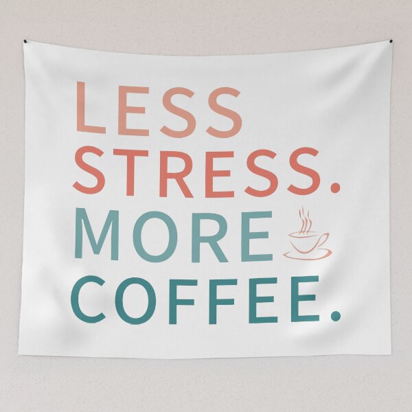 Item preview, More Coffe Text designed and sold by jodisdelcambre.