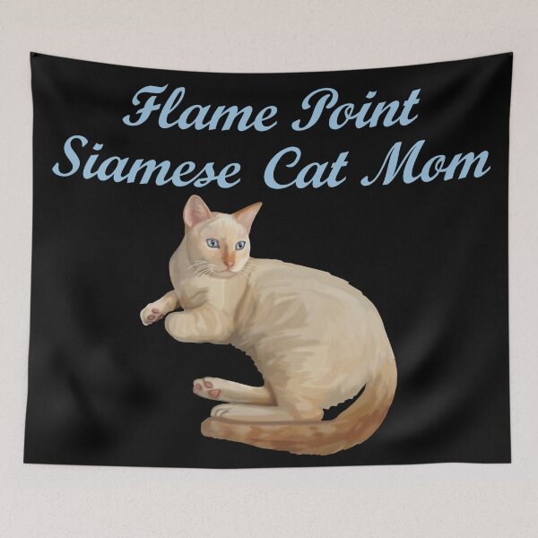 Item preview, Flame Point Siamese Cat Mom designed and sold by Deborah Camp.