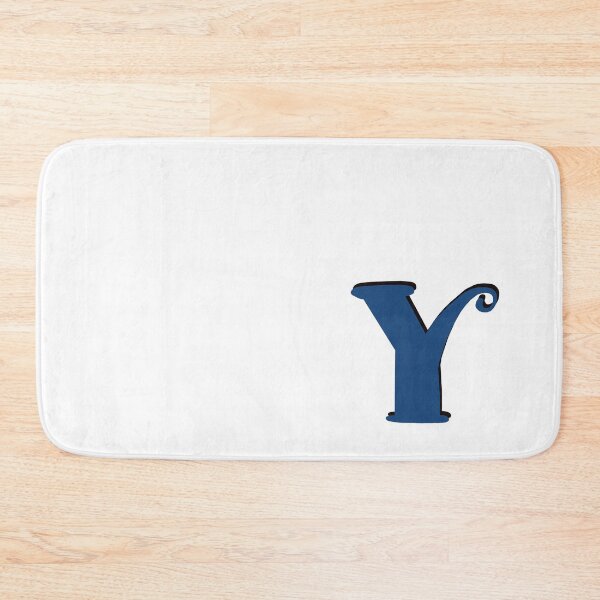 Item preview, Letter Y blue initial monogram alphabet Y capital Y designed and sold by Antique-Gifts.
