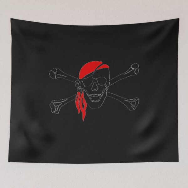 Item preview, pirate flag designed and sold by Bulldoser.