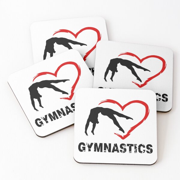 Item preview, Gymnast, Gymnastics - Gymnastics girl and heart designed and sold by claudiasartwork.