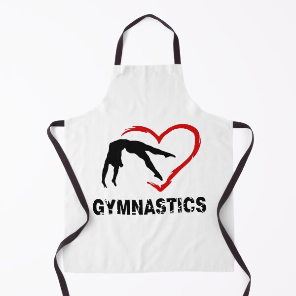 Item preview, Gymnast, Gymnastics - Gymnastics girl and heart designed and sold by claudiasartwork.