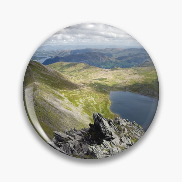 Item preview, Light and Shadows on Striding Edge and Catstycam, Helvellyn Summit designed and sold by Martin Lawrence.
