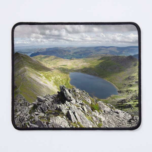 Item preview, Light and Shadows on Striding Edge and Catstycam, Helvellyn Summit designed and sold by Martin Lawrence.