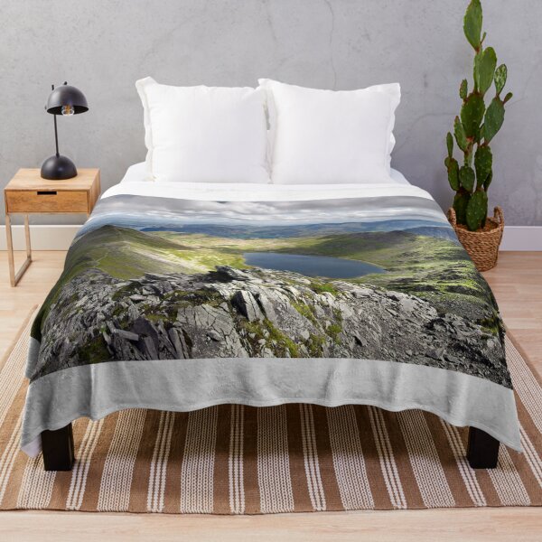 Item preview, Light and Shadows on Striding Edge and Catstycam, Helvellyn Summit designed and sold by Martin Lawrence.