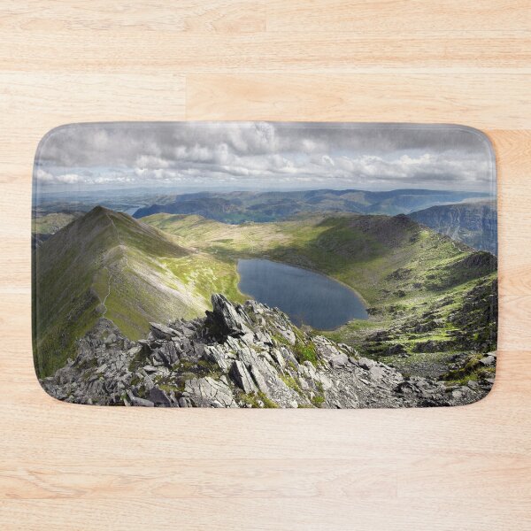 Item preview, Light and Shadows on Striding Edge and Catstycam, Helvellyn Summit designed and sold by Martin Lawrence.