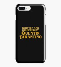 Written and Directed by Quentin Tarantino iPhone 8 Plus Case