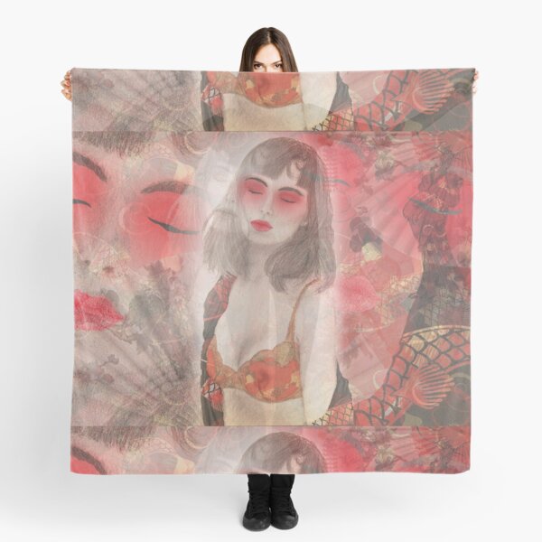 To tell you a geisha story... Scarf