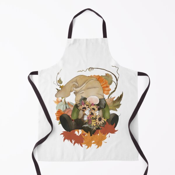 Item preview, Watercolor Woodland Fall Gnome designed and sold by JDreaming.