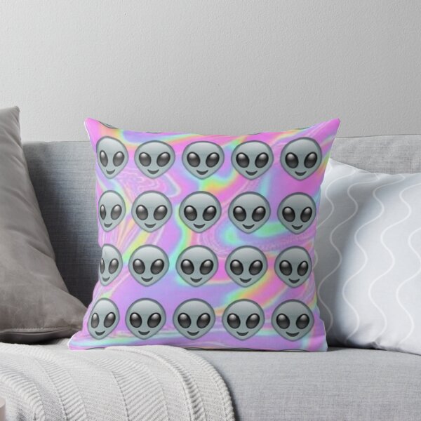 Item preview, Alien Emoji Holographic Effect  designed and sold by Rad Merch.