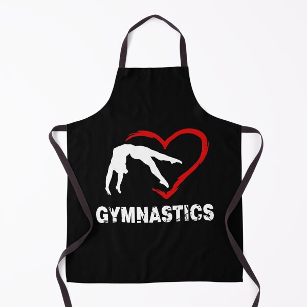 Artikelvorschau, Turnen, Turnerin - Gymnastics Girl and Heart entworfen und verkauft von claudiasartwork.