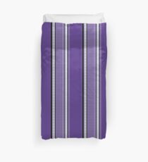 Texas Christian Camelot Pinstripe Duvet Cover