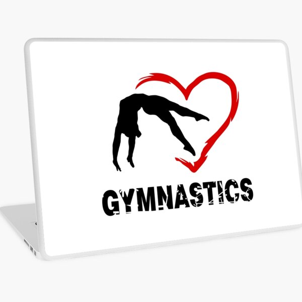 Gymnast, Gymnastics - Gymnastics girl and heart Socks by claudiasartwork