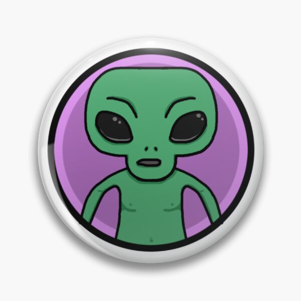 Artikelvorschau, Alien-Abzeichen entworfen und verkauft von JSGB.