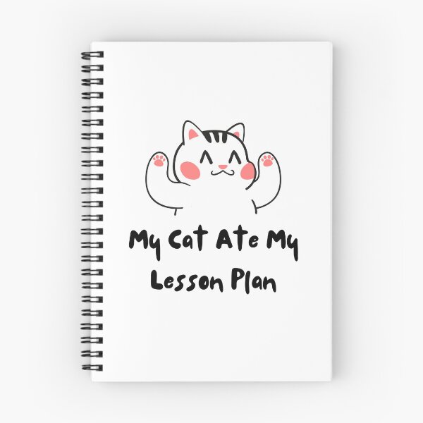 Item preview, My Cat Ate My Lesson Plan designed and sold by millycute.