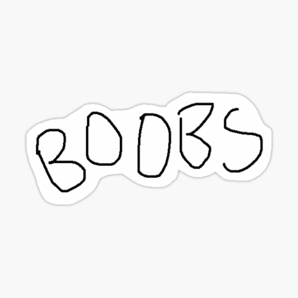 boobs Sticker for Sale by BridieRitchi