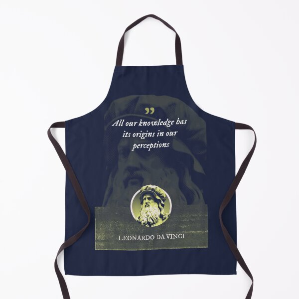 Item preview, Leonardo da Vinci - All our knowledge has its origins in our perceptions designed and sold by Syahrasi.