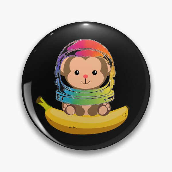 Item preview, Space monkey designed and sold by leong732.