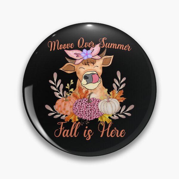 Item preview, Cute Cow In A Pumpkin Patch Autumn Season Fall Lover  designed and sold by CharJens.