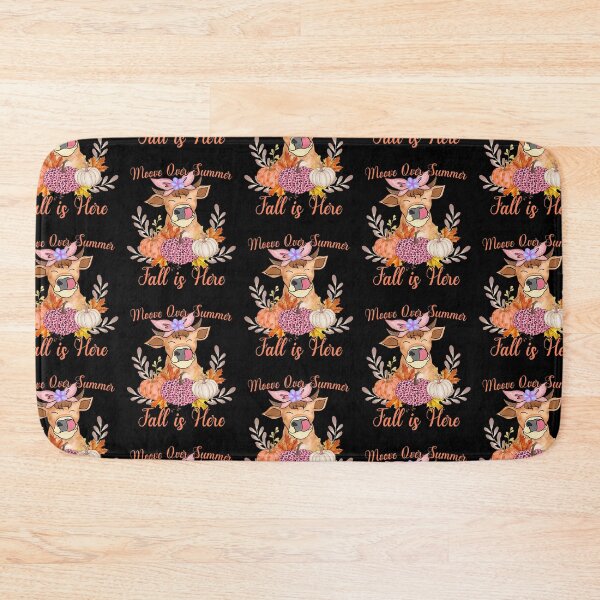 Item preview, Cute Cow In A Pumpkin Patch Autumn Season Fall Lover  designed and sold by CharJens.