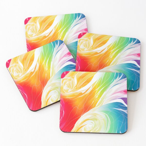 Item preview, Hurricane Rainbow Swirl  Positive Vibes Vibrant designed and sold by CGSGraphics.