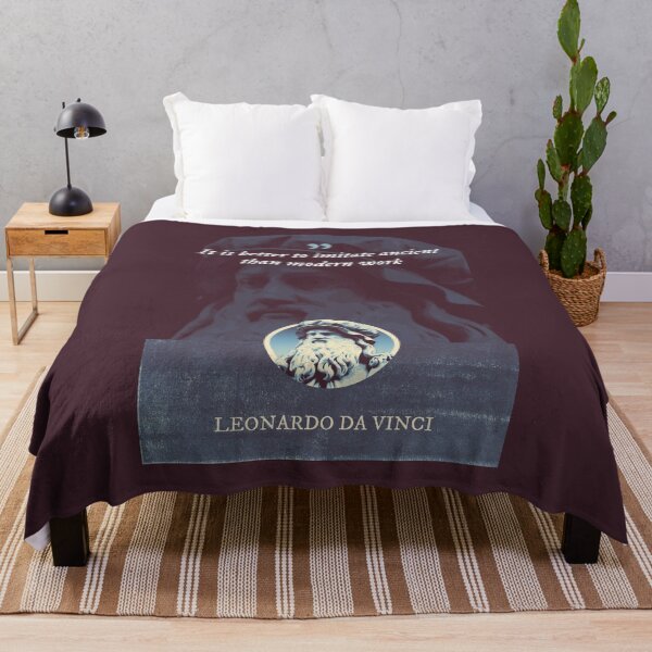 Item preview, Leonardo da Vinci - It is better to imitate ancient than modern work designed and sold by Syahrasi.