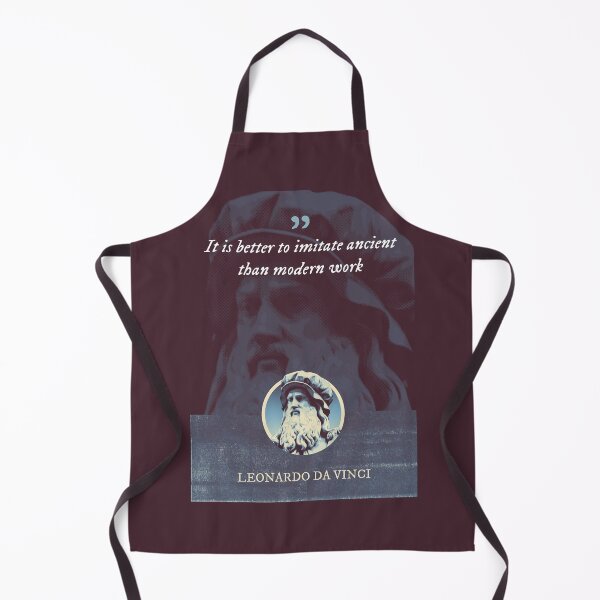 Item preview, Leonardo da Vinci - It is better to imitate ancient than modern work designed and sold by Syahrasi.
