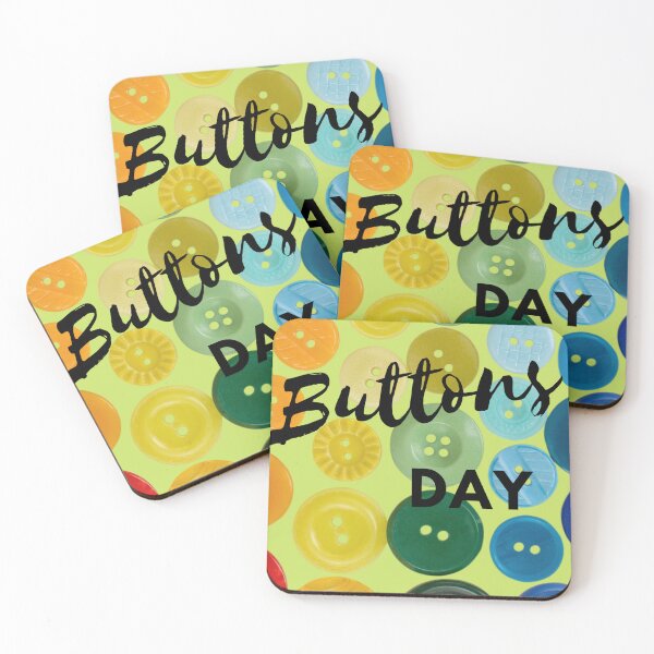 Item preview,  count your buttons day Artwork  designed and sold by Fit On.