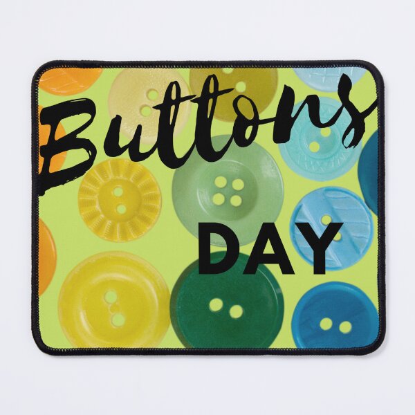 Item preview,  count your buttons day Artwork  designed and sold by Fit On.