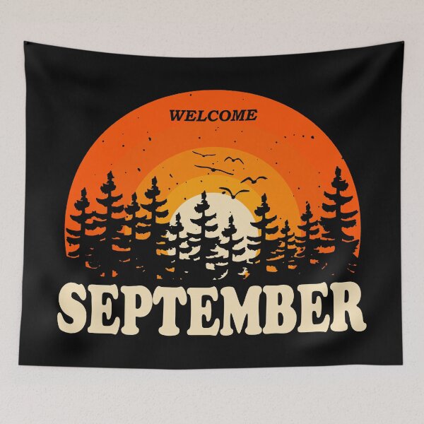 Item preview, Welcome September designed and sold by ZXSEAVBNM.