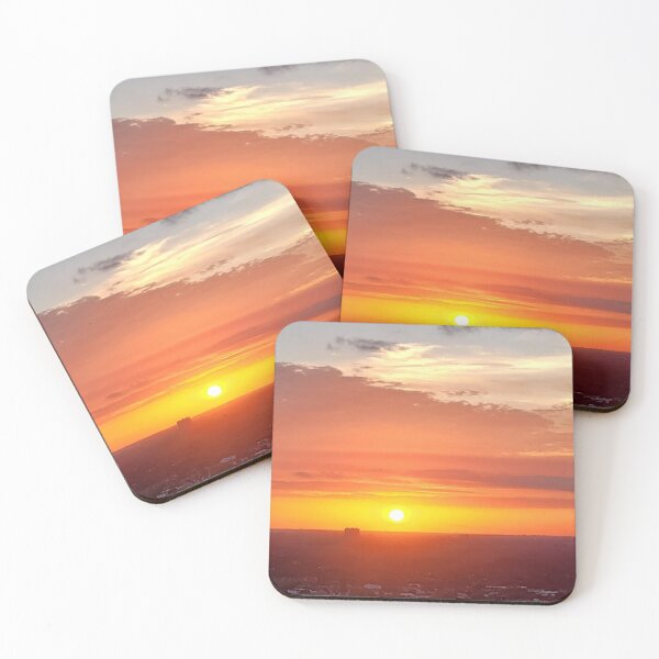 Item preview, Beautiful orange sky - sunset  designed and sold by Durgaa D.