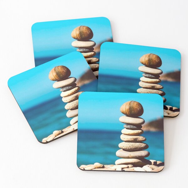 Item preview, Zen Stone and Seashell Balance designed and sold by lets-travel.