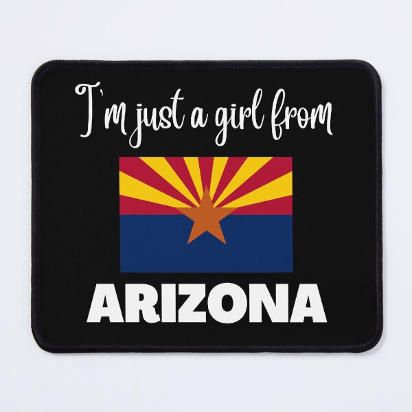 Item preview, I’m just a girl from Arizona- State pride design for women and girls designed and sold by DesignsByDaddy.