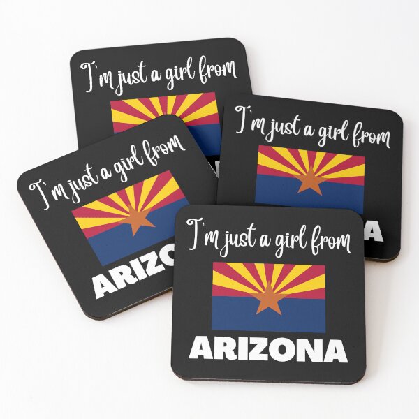 Item preview, I’m just a girl from Arizona- State pride design for women and girls designed and sold by DesignsByDaddy.