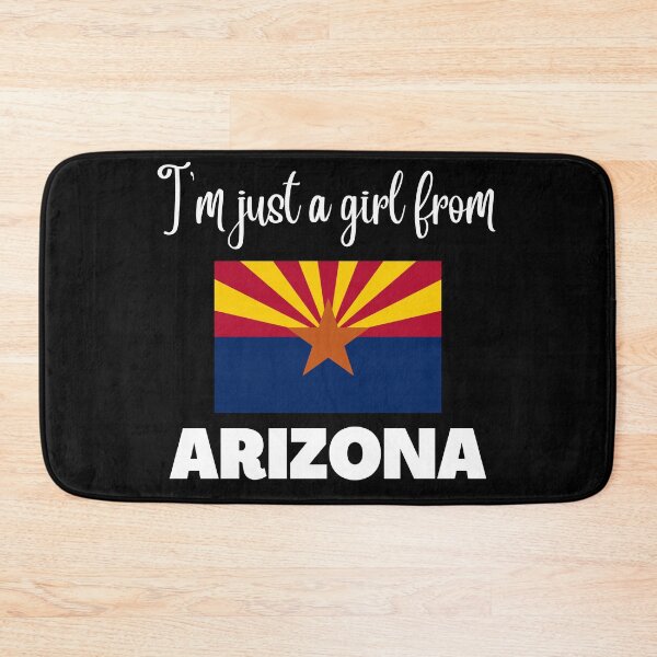 Item preview, I’m just a girl from Arizona- State pride design for women and girls designed and sold by DesignsByDaddy.