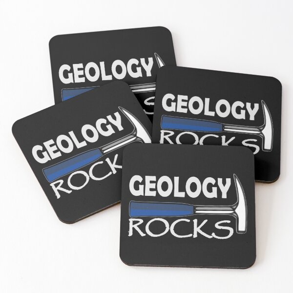 Item preview, Geologist, the job that Rocks!! (on dark background) designed and sold by Groenendijk.
