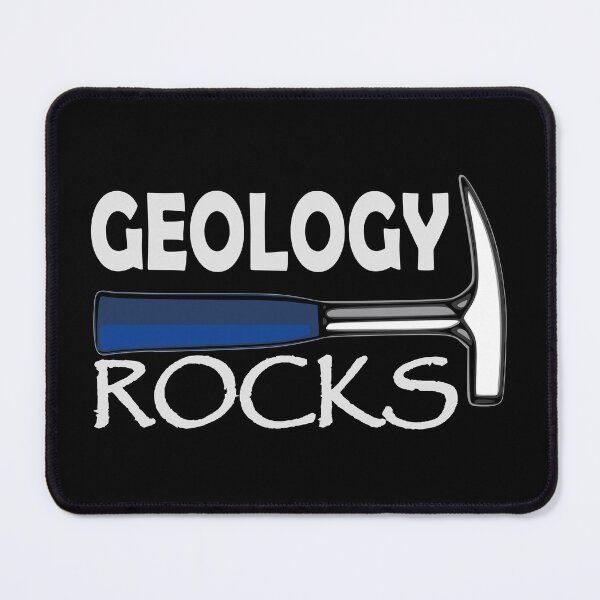 Item preview, Geologist, the job that Rocks!! (on dark background) designed and sold by Groenendijk.