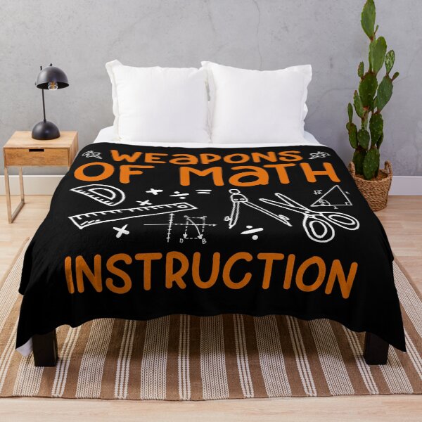 Item preview, Weapons Of Math Instruction Funny Math Quote Gift Weapons Of Math Instruction Funny Math Quote outfit designed and sold by GURYOUHOOD.