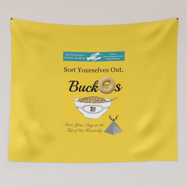 Item preview, Buckos Breakfast Cereal Jordan Peterson meme designed and sold by Joe-okes.