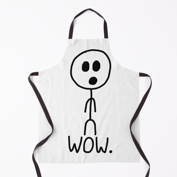 Item preview, Stickman shocked funny wow designed and sold by StickyMann.