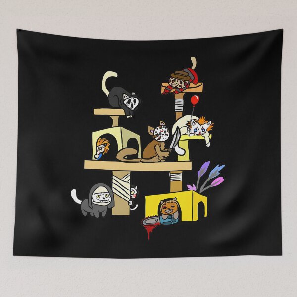 Item preview, Horror Movies Cat Gifts For Cat Lovers Halloween Costumes Essential  designed and sold by jaldindyest.