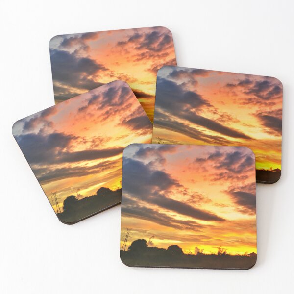 Item preview, Copy of Beautiful orange sky - sunset  designed and sold by Durgaa D.