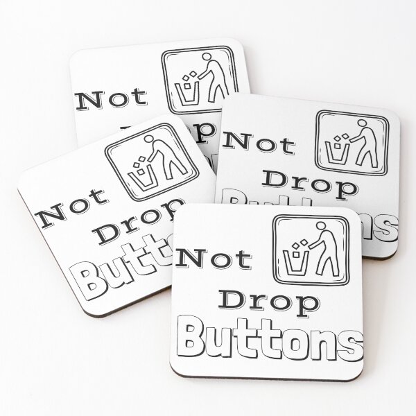 Item preview, Buttons Day not drop  designed and sold by Fit On.