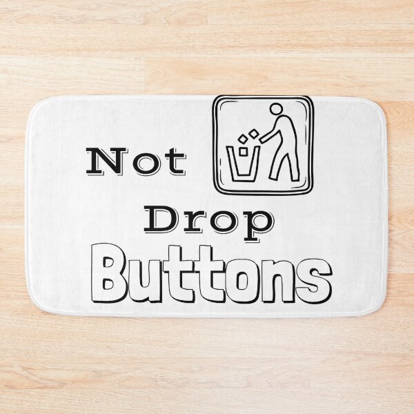 Item preview, Buttons Day not drop  designed and sold by Fit On.