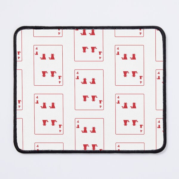 Item preview, Four of cats playing card designed and sold by Amilaz.