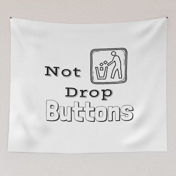 Item preview, Buttons Day not drop  designed and sold by Fit On.