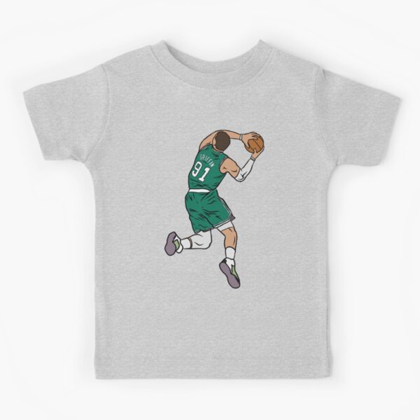 Jayson Tatum black and white  Kids T-Shirt for Sale by BerryDale1